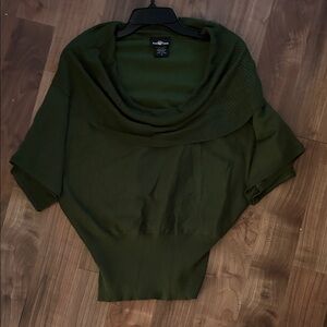 It's Our Time Olive Cowl Neck Sweater